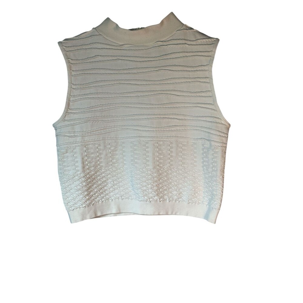 Marciano Women's White and Cream Vest